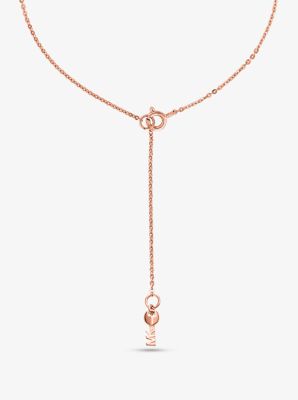 michael kors necklace lock