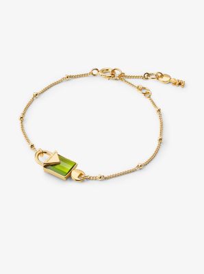 Michael kors clearance gold lock bracelet