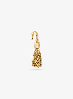 14K Gold-Plated Sterling Silver Tassel Charm