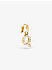 14K Gold-Plated Sterling Silver Pavé Alphabet Charm image number 1