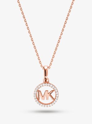 michael kors charm necklace