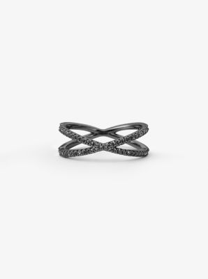 Black Rhodium-plated Sterling Silver 