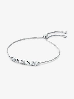 mk silver bracelet