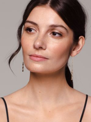 Michael kors mercer link on sale earrings