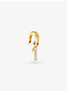 14K Gold-Plated Sterling Silver Pavé Number 1 Charm image number 1