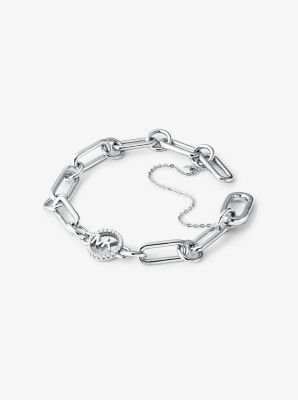 michael kors silver link bracelet