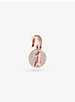 14K Rose Gold-Plated Sterling Silver Pavé Sagittarius Zodiac Charm image number 1
