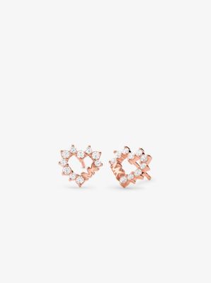 heart michael kors earrings