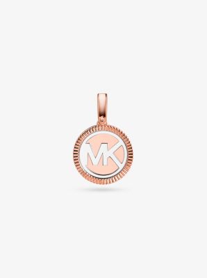 michael kors logo charm