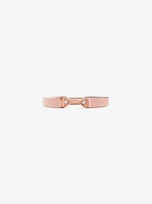 michael kors ring rose gold