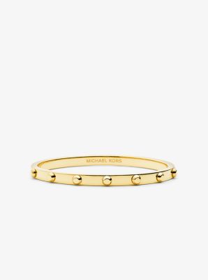 Michael Kors MK Mott Logo Signature Bangle Bracelet