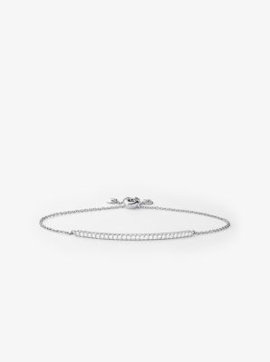 Sterling Silver Pav Slider Bracelet Michael Kors Canada