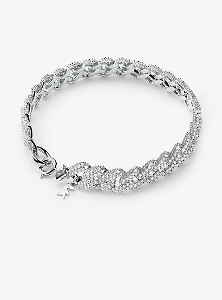 Visiter la boutique Michael KorsMichael Kors Bracelet Premium en Argent Sterling Ton Argent avec pour Femme MKC1514AN040 
