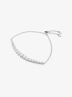 Michael kors silver bracelet deals with diamonds