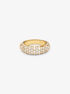 Michael kors pave disc hot sale ring