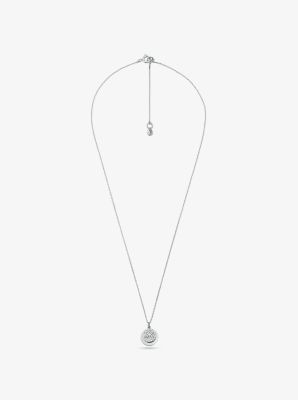 Michael kors hot sale disc necklace