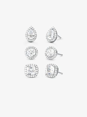 Michael kors pave hot sale stud earrings