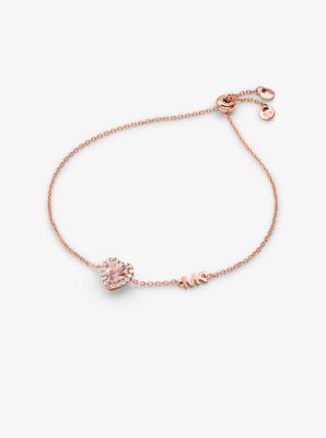 Michael kors heart on sale bracelet rose gold