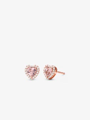 Michael kors heart clearance earrings