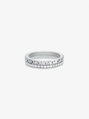 Michael kors ring clearance silver