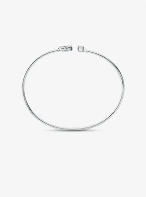 Michael kors silver bangle on sale bracelet