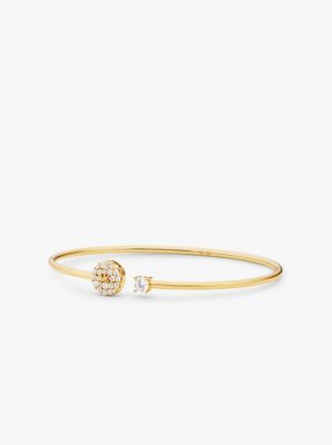 michael kors gold and diamond bracelet