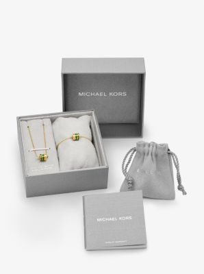 Michael Kros Necklace on sale w/ Bracelet