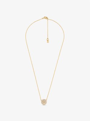 即発★Michael Kors★PRECIOUS PAVE CIRCLE ネックレスMKC1110AN MICHAEL KORS ネックレス Precious Pave Circle MKC1110AN