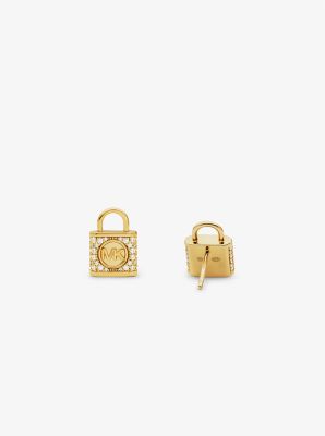 Michael kors padlock store earrings