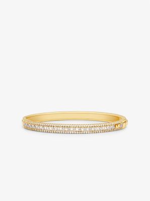 Gold michael clearance kors bangle