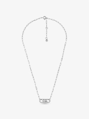 Schakelketting van sterlingzilver met platering met edelmetaal en Empire-logo image number 1