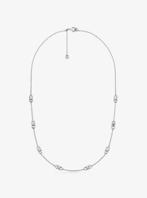 Collana Astor piccola con maglie a catena in argento sterling e placcatura in metallo prezioso image number 0