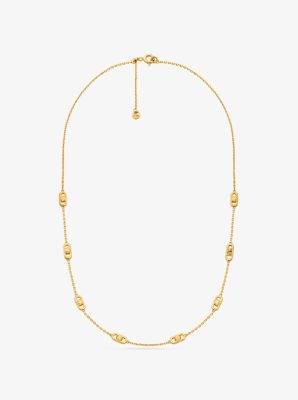 Michael kors coin necklace deals