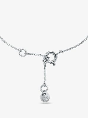 Armband Astor Link aus Sterlingsilber mit Edelmetallbeschichtung und Pavé-Fassung image number 1
