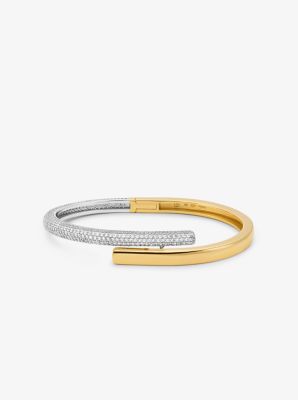 Michael kors gold bracelet with diamonds online