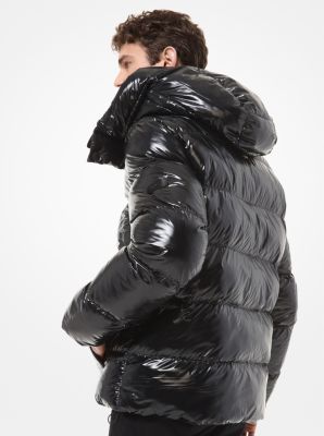 Patent Quilted Puffer Jacket | Michael Kors