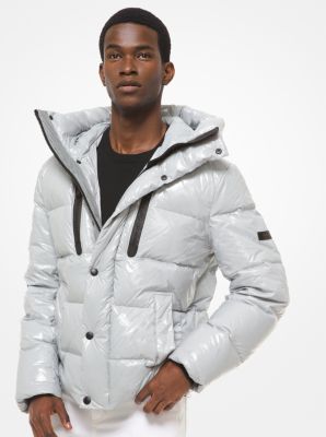 Patent Quilted Puffer Jacket | Michael Kors