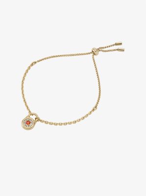 Michael Kors Pavé Lock Slider Bracelet