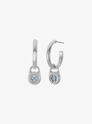 Anneaux d’oreilles à cadenas à pavé