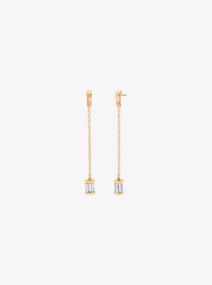 Cubic Zirconia Drop Earrings image number 0