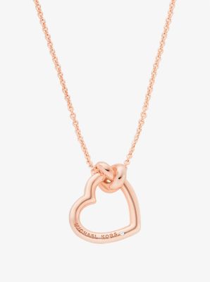 Knotted Heart Necklace