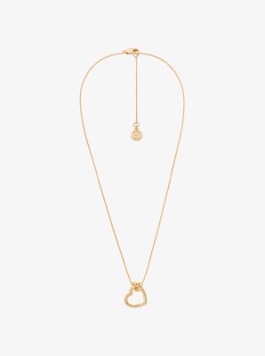 Knotted Heart Necklace
