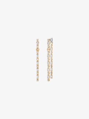 Pav Baguette Drop Earrings 69$