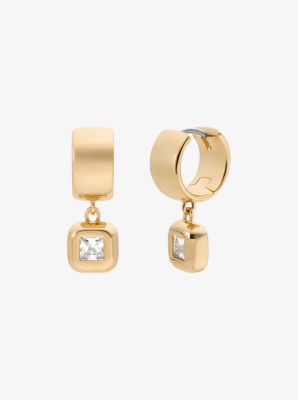 Cubic Zirconia Huggie Earrings 69$