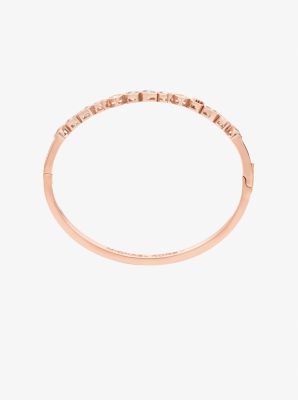 Pav&eacute; Heart Bangle in ROSE GOLD | Michael Kors