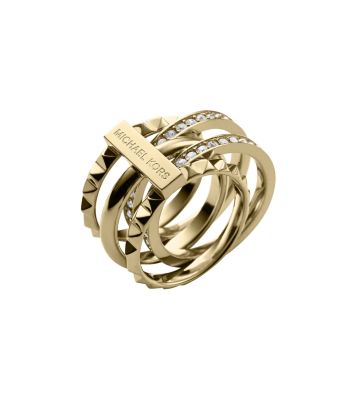 Michael kors sales pyramid ring