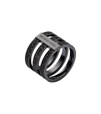 Michael kors on sale black ring