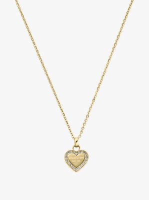 Michael kors shop charm necklace