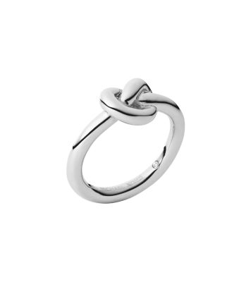 Silver Tone Knot Ring Michael Kors Canada