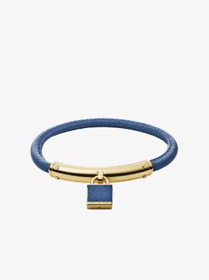 Michael kors cheap leather padlock bracelet